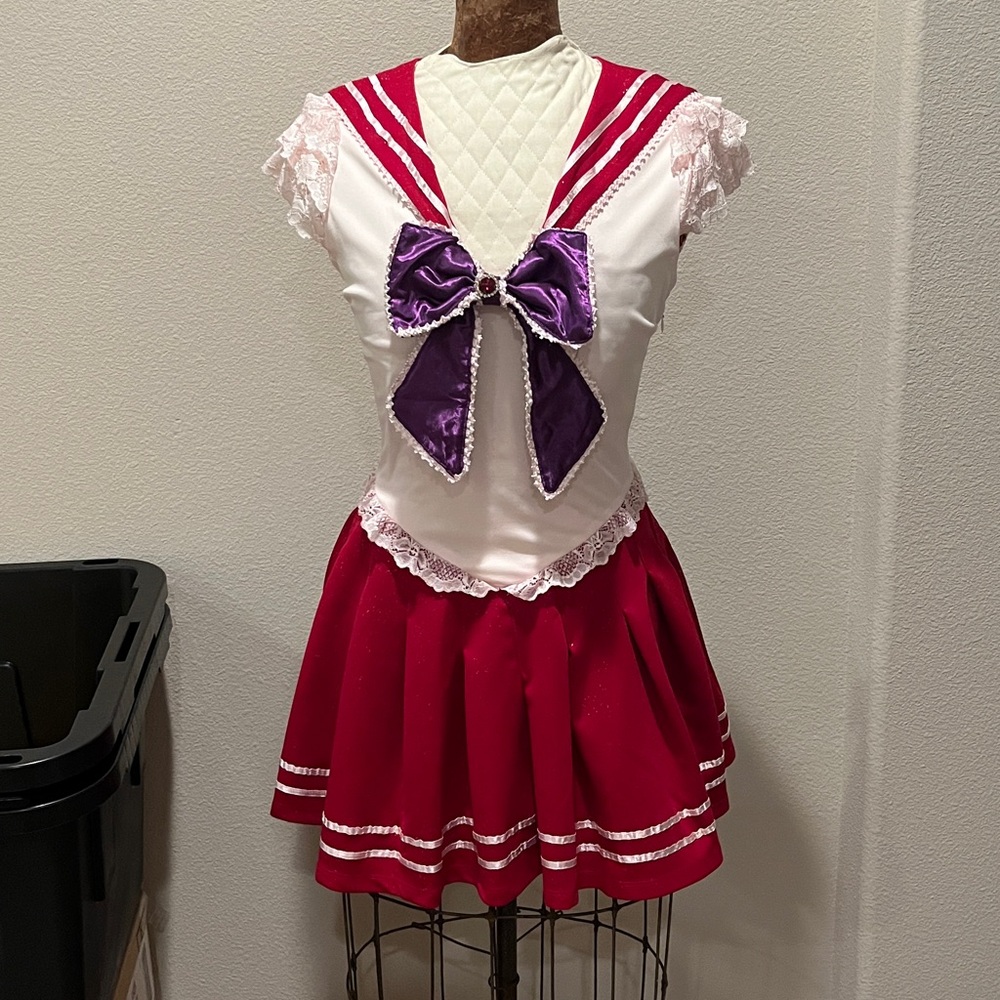 Sailor Moon anime - Sailor Mars Halloween costume / cosplay
